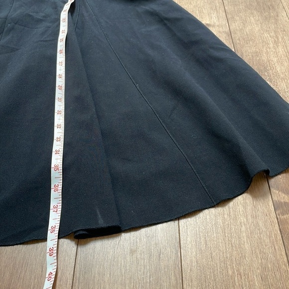Anne Klein black career classic office shortsleeve A line flare dress, size 2 - Picture 12 of 12